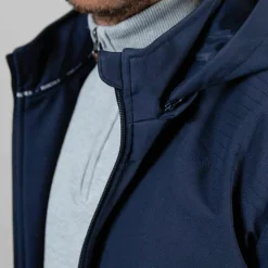 Outlet Harcour - Veste softshell homme Junior Marine