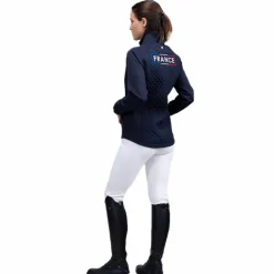 Sale Harcour - Veste technique manches longues femme Jiminy Rider France Marine
