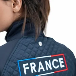 Sale Harcour - Veste technique manches longues femme Jiminy Rider France Marine