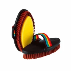 Hippotonic - Brosse éponge dos PVC Noir Hot