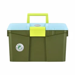 Hippotonic - Coffre de pansage édition limitée kaki/ ciel Vert Hot