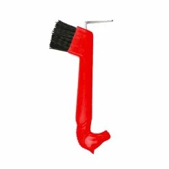 New Hippotonic - Cure-pieds brosse tête de cheval Rouge