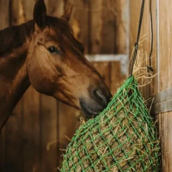 Hippotonic - Filet à foin double / noir Vert Outlet