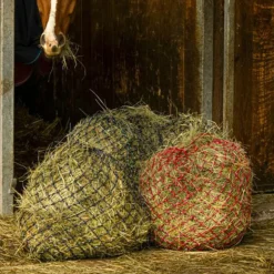 Hippotonic - Filet à foin zari et argent Marine