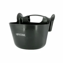 Hippotonic - Mangeoire portative à crochets Noir Discount