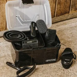 Hippotonic - Peigne à crins pailleté Noir Best