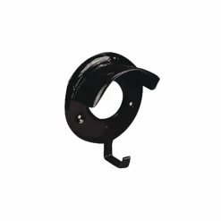 Hippotonic - Porte bride gainé plastique noir Discount