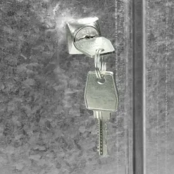 Clearance Hippotonic - Serrure pour armoir métallique Gris