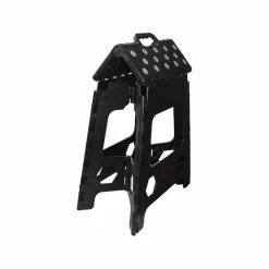 Hippotonic - Tabouret marchepied pliant /gris Noir