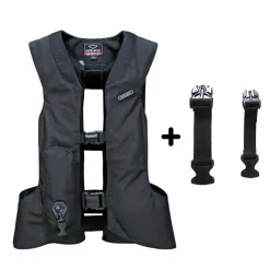 Clearance Hit Air - Pack Gilet airbag Léger 2 + rallonges Noir