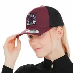 Clearance Horse Pilot - Casquette Trucker winetasting Prune