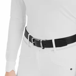 New Horse Pilot - Ceinture Veggie black/ gold brown Noir