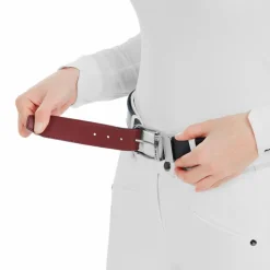 Outlet Horse Pilot - Ceinture Veggie navy/ burgundy Marine