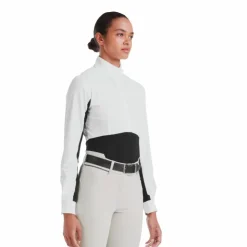 Horse Pilot - Chemise de concours manches longues femme Monica Noir