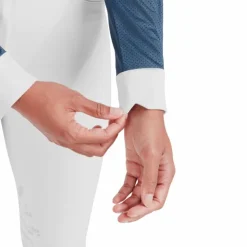 Horse Pilot - Chemise de concours manches longues femme Aerolight vintage indigo Bleu New