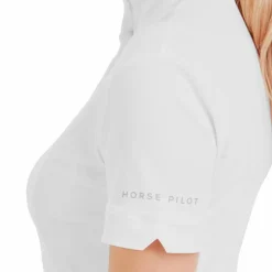 Sale Horse Pilot - Chemise manches courtes femme Monica Blanc