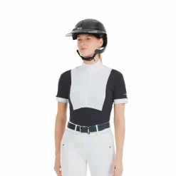 Horse Pilot - Chemise manches courtes femme Monica dark night Marine Hot