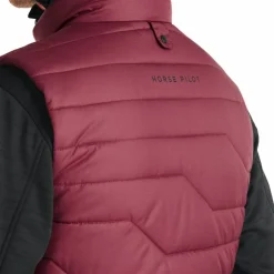 Discount Horse Pilot - Doudoune sans manches homme E-Kelvin (sans batterie) Bordeaux