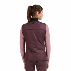 Horse Pilot - Doudoune sans manches femme Rider Vest winetasting Prune Clearance