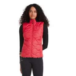 Horse Pilot - Doudoune sans manches femme Rider Vest lipstick Rose New