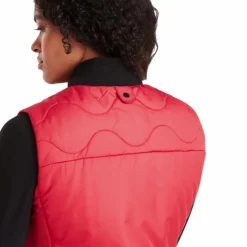 Horse Pilot - Doudoune sans manches femme Rider Vest lipstick Rose New