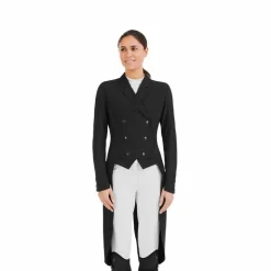 Horse Pilot - Long frac de dressage femme Mesh Noir Discount