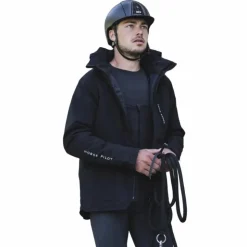 Hot Horse Pilot - Manteau manches longues homme Essential Noir