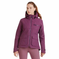Horse Pilot - Manteau manches longues femme Essential dark purple Violet Sale