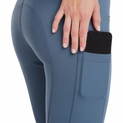 Best Horse Pilot - Pantalon d'équitation femme X-Balance vintage indigo Bleu