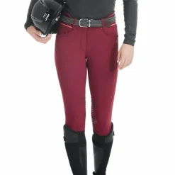 Horse Pilot - Pantalon d'équitation femme X-Design dark red Rouge Sale