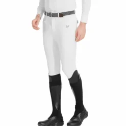 Horse Pilot - Pantalon d'équitation homme X-Grip Blanc Hot