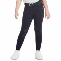 Horse Pilot - Pantalon d'équitation fille X-Design nuit Bleu Hot