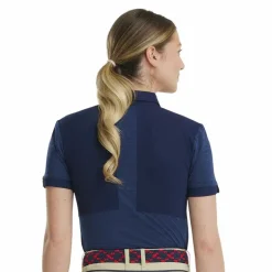 Horse Pilot - Polo d'équitation femme Aeromesh Marine New