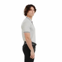 New Horse Pilot - Polo homme manches courtes Atlas wind grey Gris