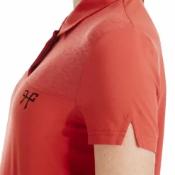 Horse Pilot - Polo manches courtes femme Ariia terracotta Orange Discount