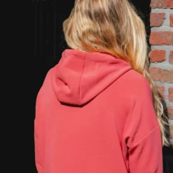 Sale Horse Pilot - Sweat à capuche femme Team coral Rose