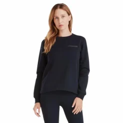 Horse Pilot - Sweat manches longues femme Merinos dark night Marine