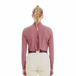 Horse Pilot - T-shirt femme manches longues Sunrise dark pink Rose Online