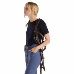 Horse Pilot - T-shirt manches courtes femme Merinos dark night Marine Hot