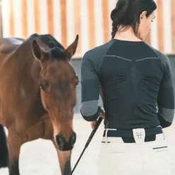 Outlet Horse Pilot - T-shirt manches longues femme Optimax Iron