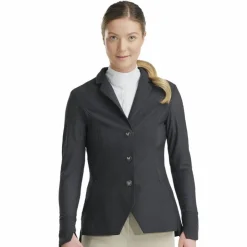 Horse Pilot - Veste de concours femme Aeromesh Gris Hot