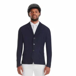 Discount Horse Pilot - Veste de concours homme Aeromesh dark night Marine