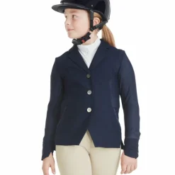 Best Horse Pilot - Veste de concours fille Aeromesh Marine