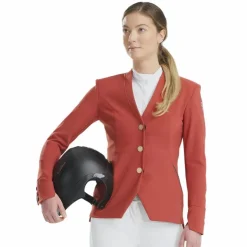 Sale Horse Pilot - Veste de concours femme Aerotech 2.0 terracotta Orange