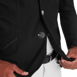 Online Horse Pilot - Veste de concours homme Aeromesh 2.0 Noir