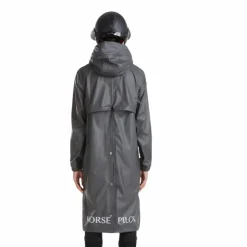 Horse Pilot - Veste de pluie femme Long Raintech iron Gris New