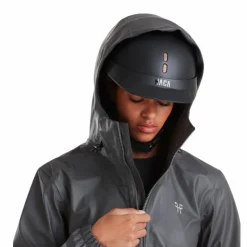 Horse Pilot - Veste de pluie femme Long Raintech iron Gris New