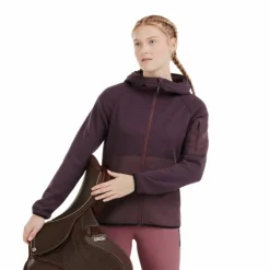 Horse Pilot - Veste femme manches longues Pampa winetasting Prune New