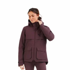 Discount Horse Pilot - Veste femme manches longues Essential winetasting Prune