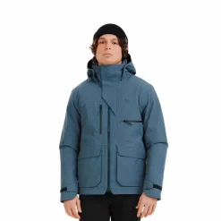 Horse Pilot - Veste homme manches longues Essential vintage indigo Bleu Best